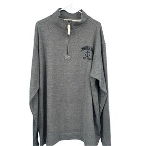 Cayman Islands Gray Half-Zip Sweatshirt